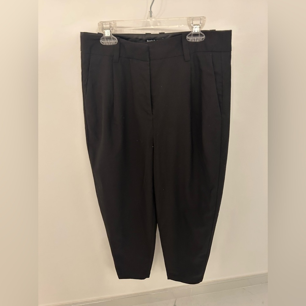 Frank And Oak Black Trouser